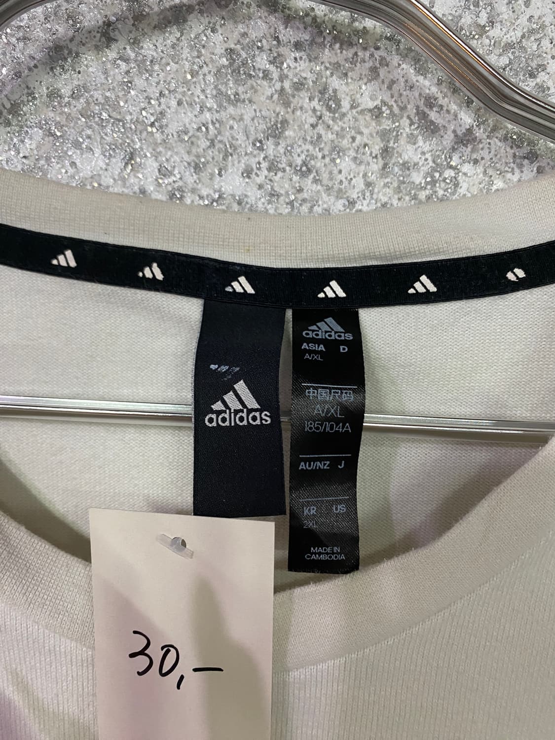 아디다스 빅로고 크루넥 반팔 티셔츠 B4898 상품이미지5