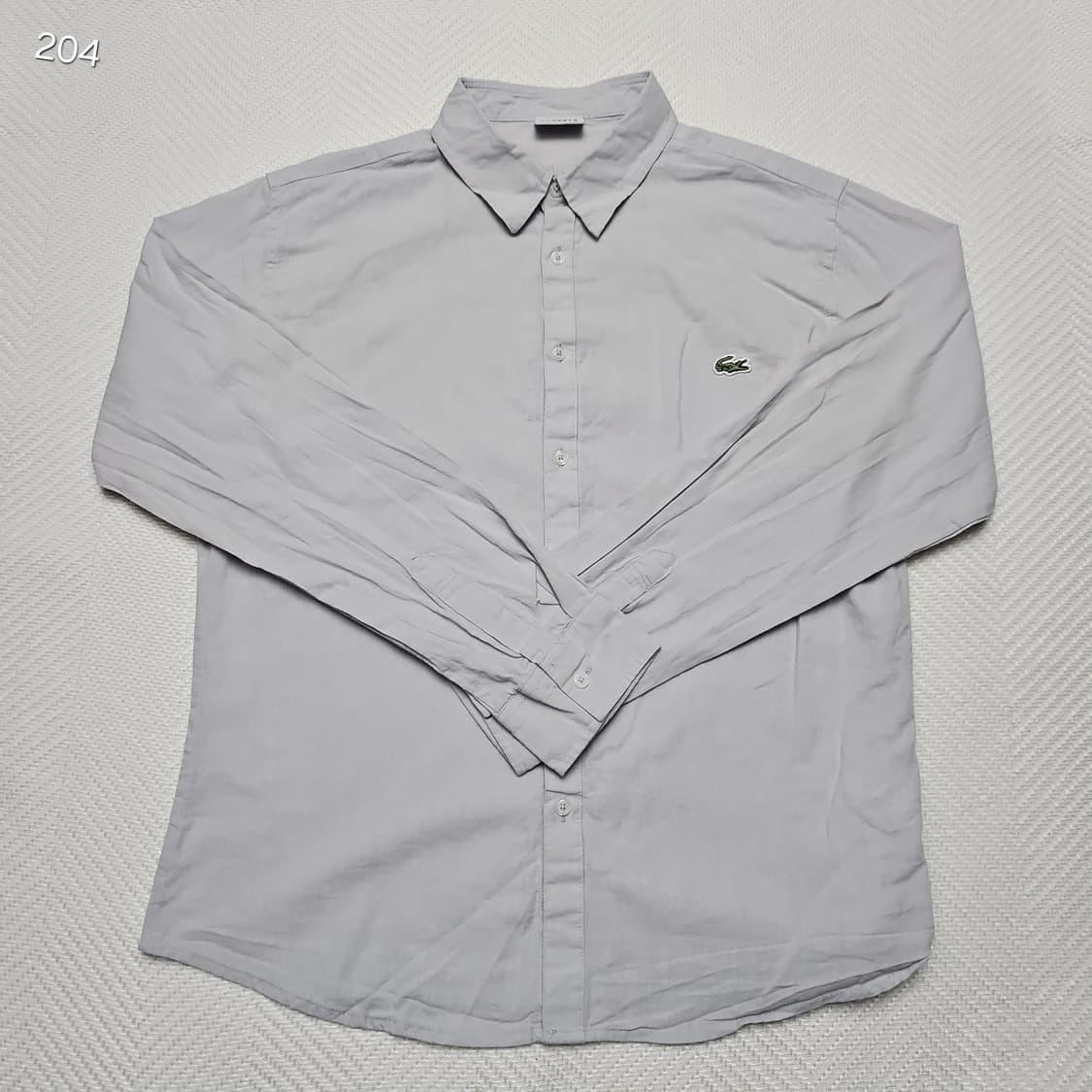 [라코스테] 클래식 로고 긴팔 셔츠 100 상품이미지1