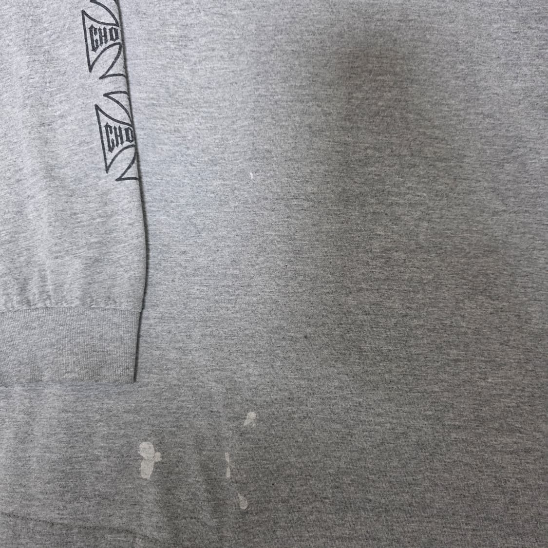 [2XL] 빈티지 WCC 웨스트 코스트 차퍼스 롱슬리브 그레이 상품이미지7