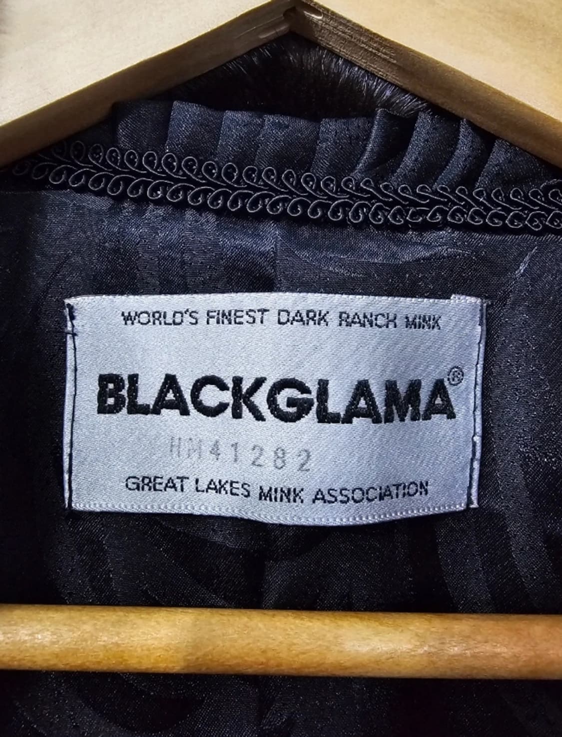 BLACKGLAMA 블랙글라마 밍크 코트 ~66 상품이미지8