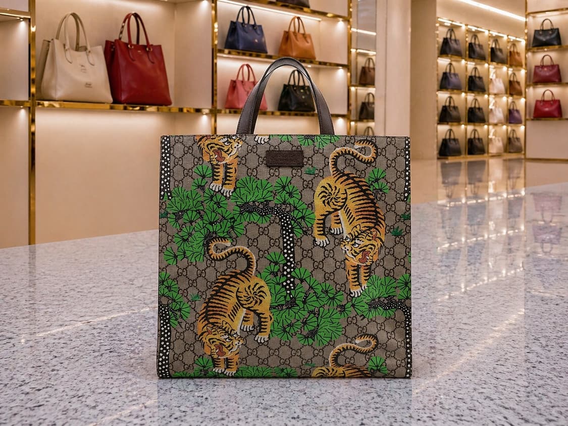 [A급] 구찌 뱅갈 타이거 토트백 판매합니다!!! 상품이미지1