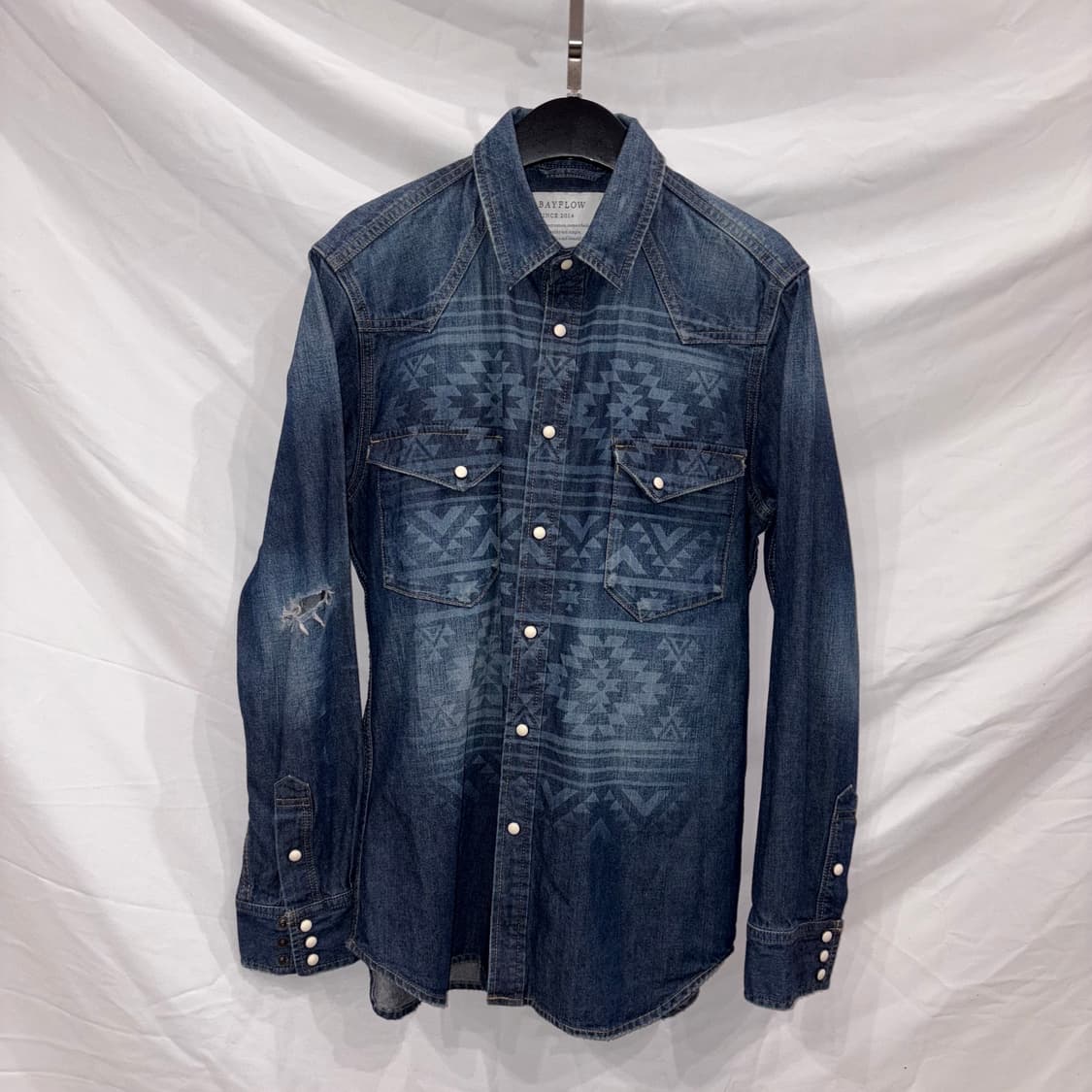 베이플로우 빈티지 셔츠 상품이미지1