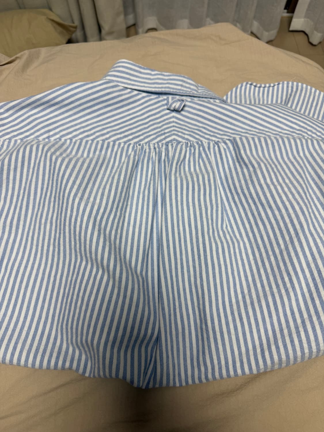 이스트로그 퍼머넌트 블루 스트라이프 셔츠 상품이미지5