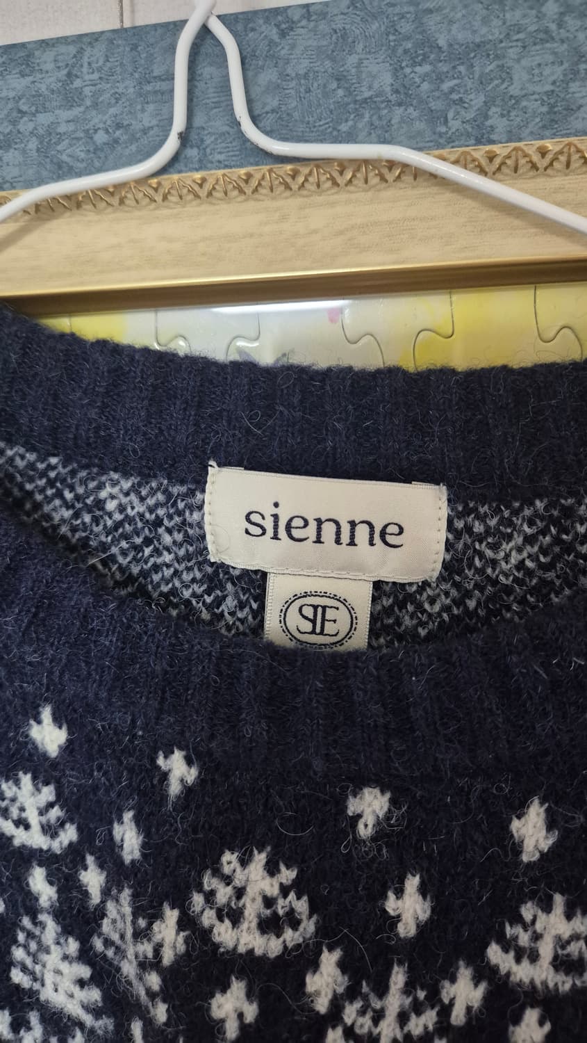 시엔느 크리스마스 노르딕 니트 스웨터 상품이미지3