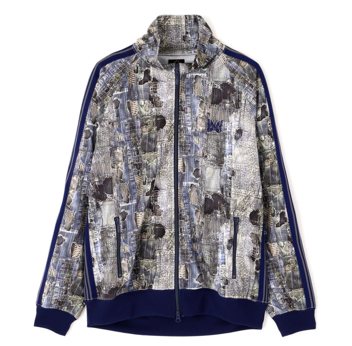 니들스 보로 프린트 트랙자켓 상품이미지1