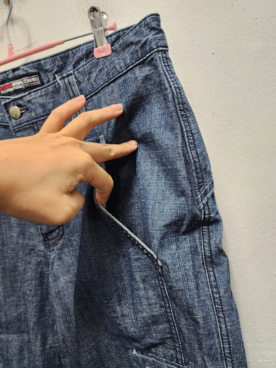 FUBU 올드스쿨 데님 버뮤다팬츠 상품이미지6