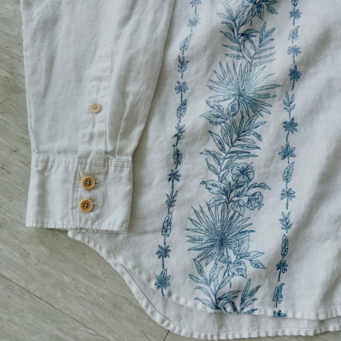 타미바하마 Tommy Bahama 린넨 프린트 셔츠 (XL / 릴렉스핏) 상품이미지5