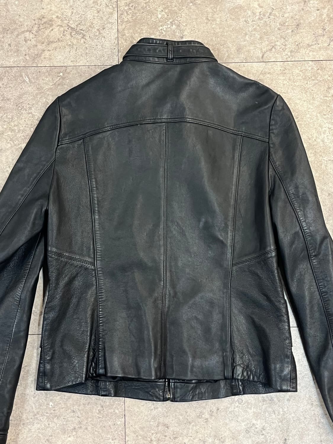 양가죽 레더 자켓 블랙 #csz3550 상품이미지7