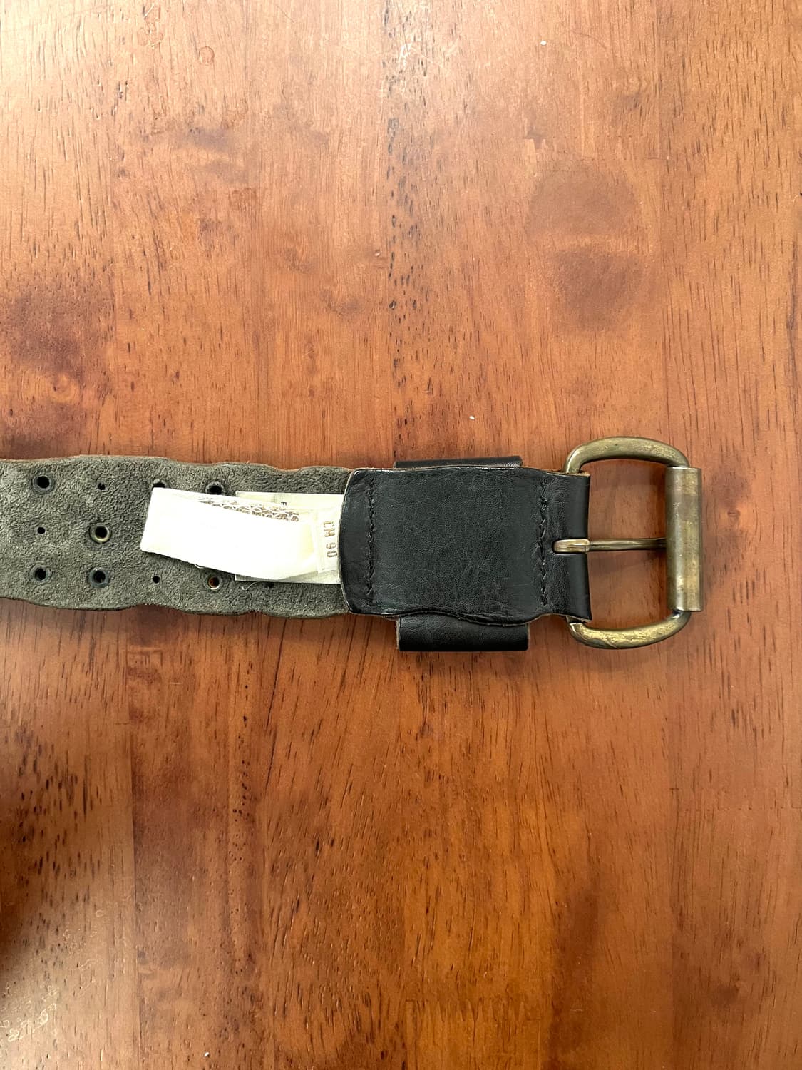 디젤 스터드 레더 벨트 상품이미지5