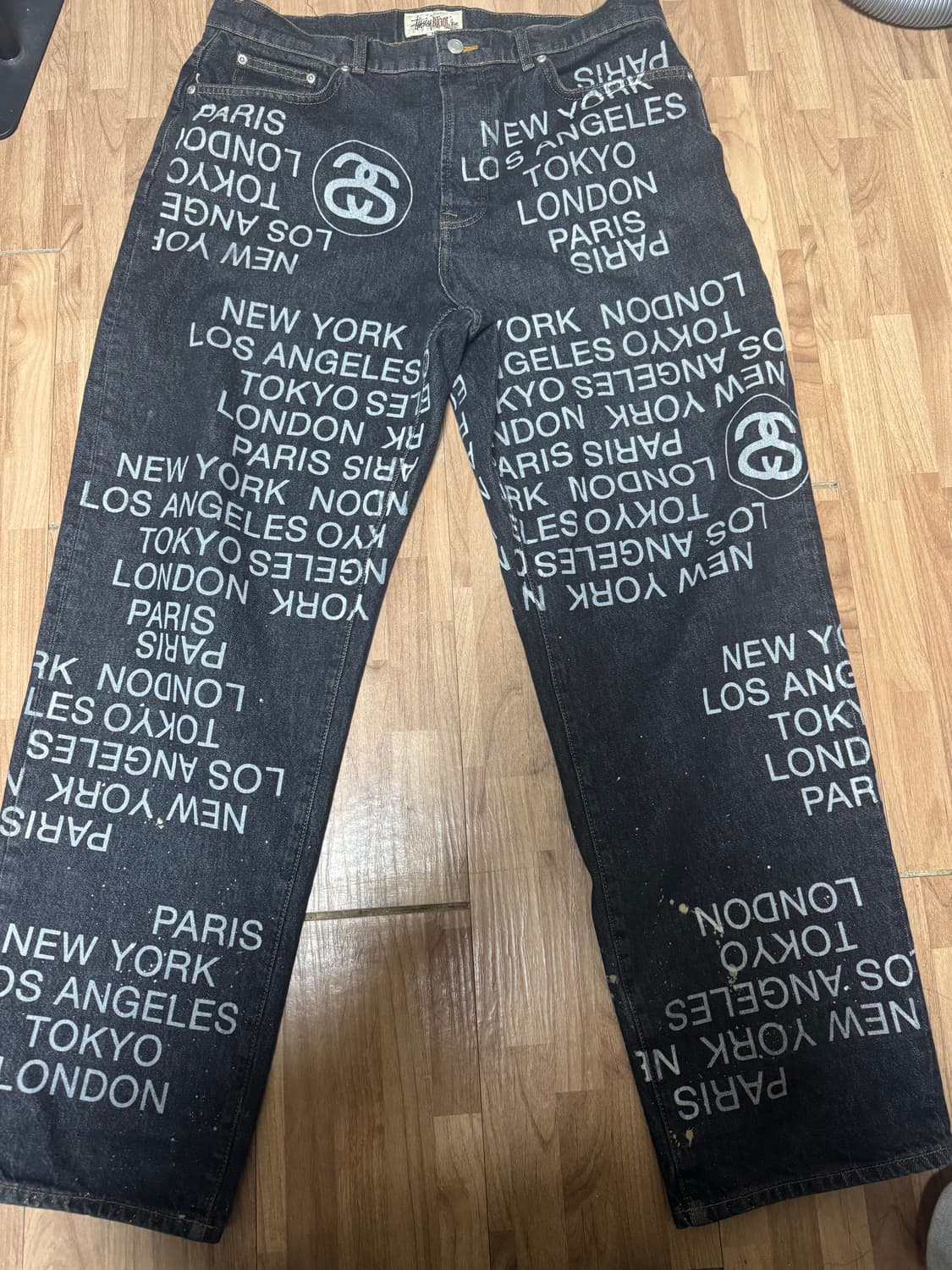 스투시 빅올진 워시드 데님 상품이미지1