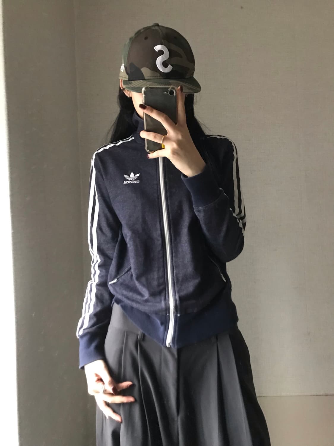 아디다스 데님 딱붙핏 제니져지 상품이미지1