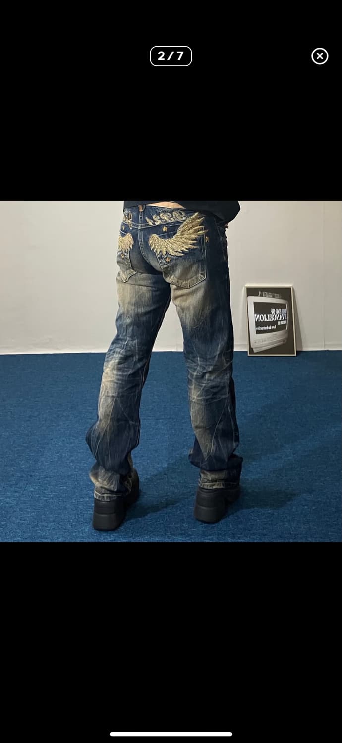 y2k 빈티지 청바지 상품이미지4