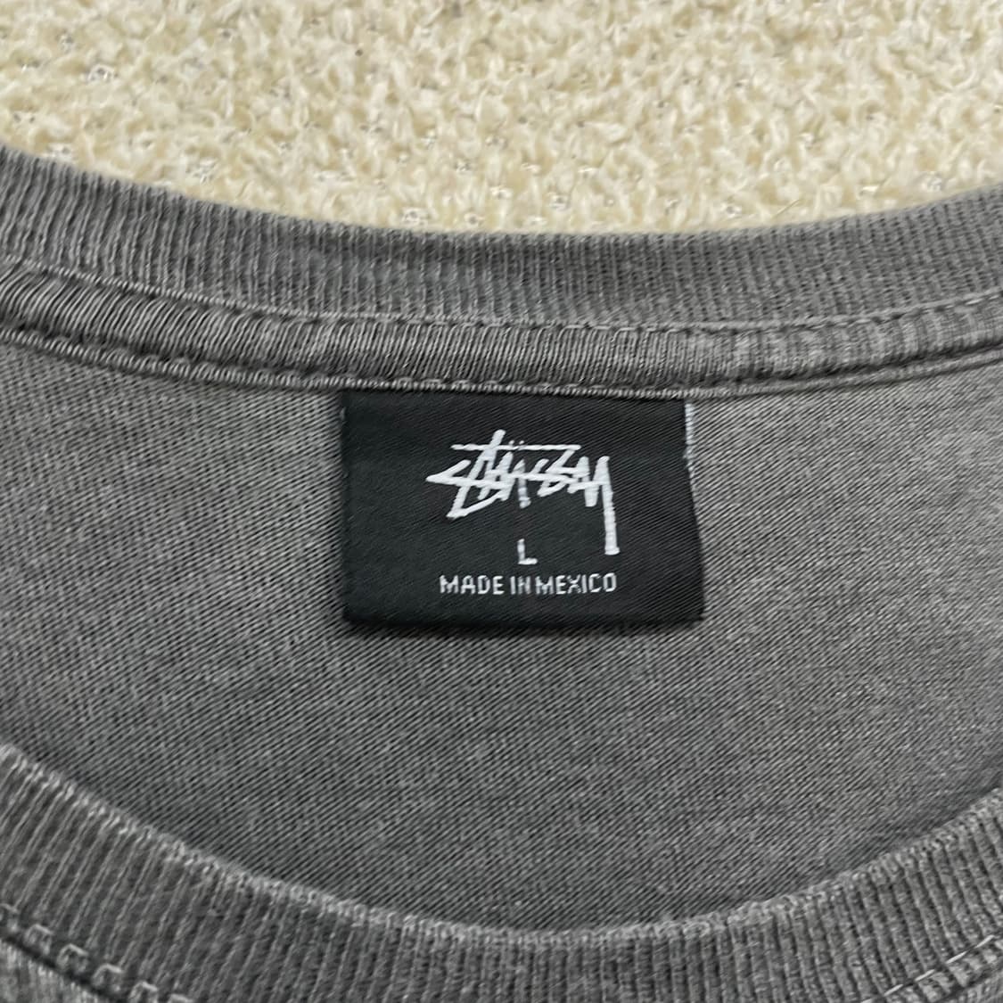스투시 Stussy 재팬 월드투어 피그먼트 반팔티 상품이미지3