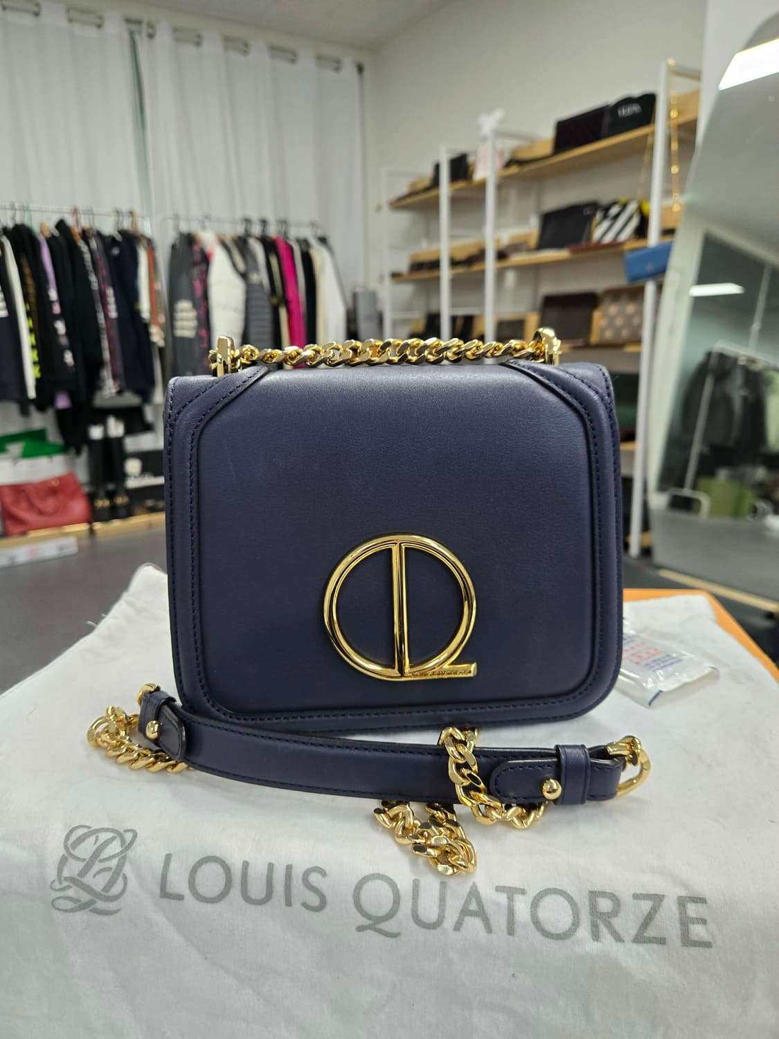 [A급컨디션]루이까또즈 체인 숄더백 상품이미지1