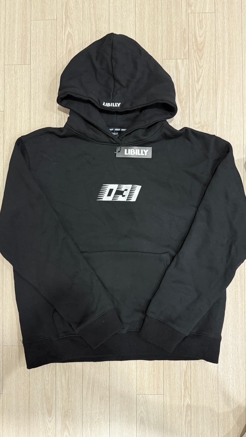 창모 LIBILLY 블랙 트레이닝 세트 XXL 새상품 후드티, 바지 상품이미지2