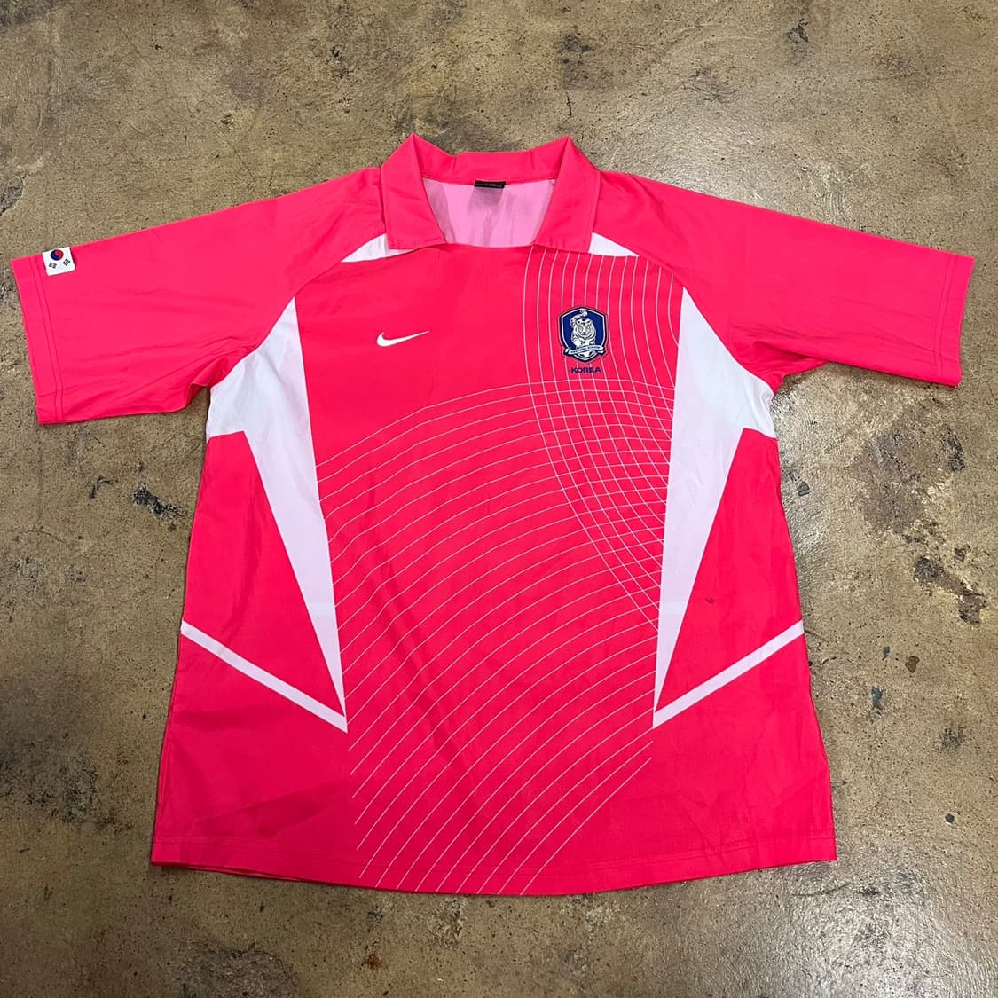 [정품/XL] 나이키 대한민국 축구 국가대표 핑크 유니폼 b10 상품이미지2