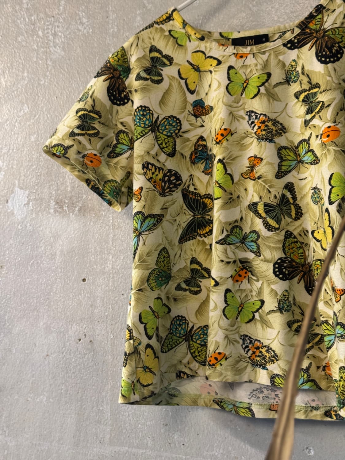 44-55 ) JIM THOMPSON Butterfly Tee 상품이미지3