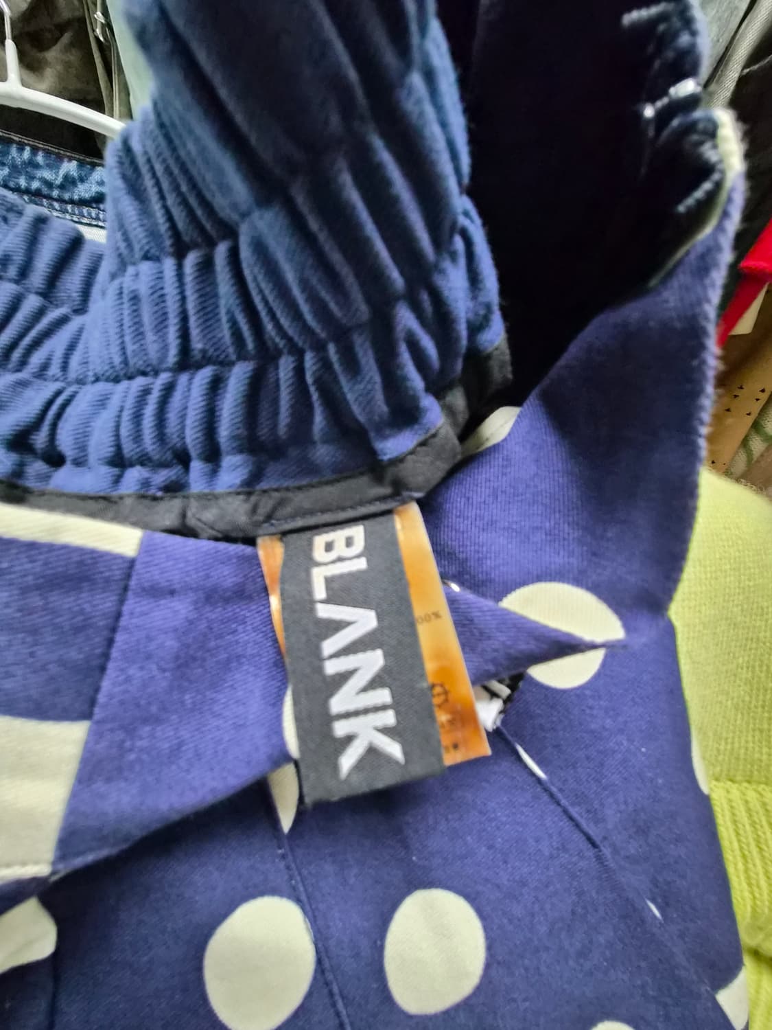 자라 크로쉐 니트. blank 도트 스트라이프 스커트 상품이미지10