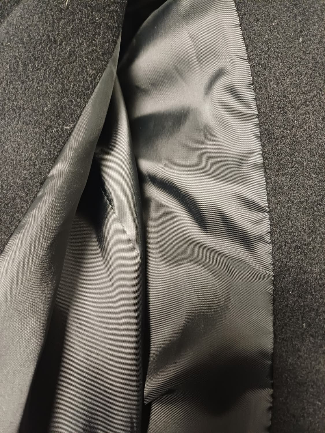 TIME 타임 / 여성 55 / 울+캐시미어 블랙 코트 상품이미지5