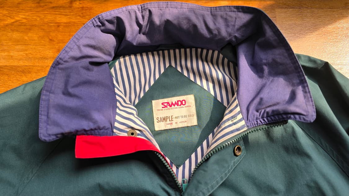 빈티지 블루종 점퍼 자켓 XL ~XXL 상품이미지3