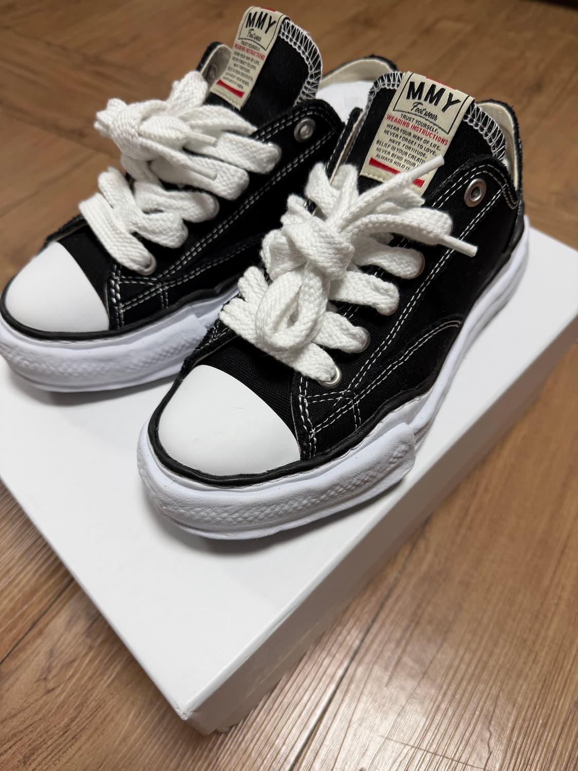 미하라 야스히로 피터슨 OG 솔 캔버스 로우 EU39 상품이미지2