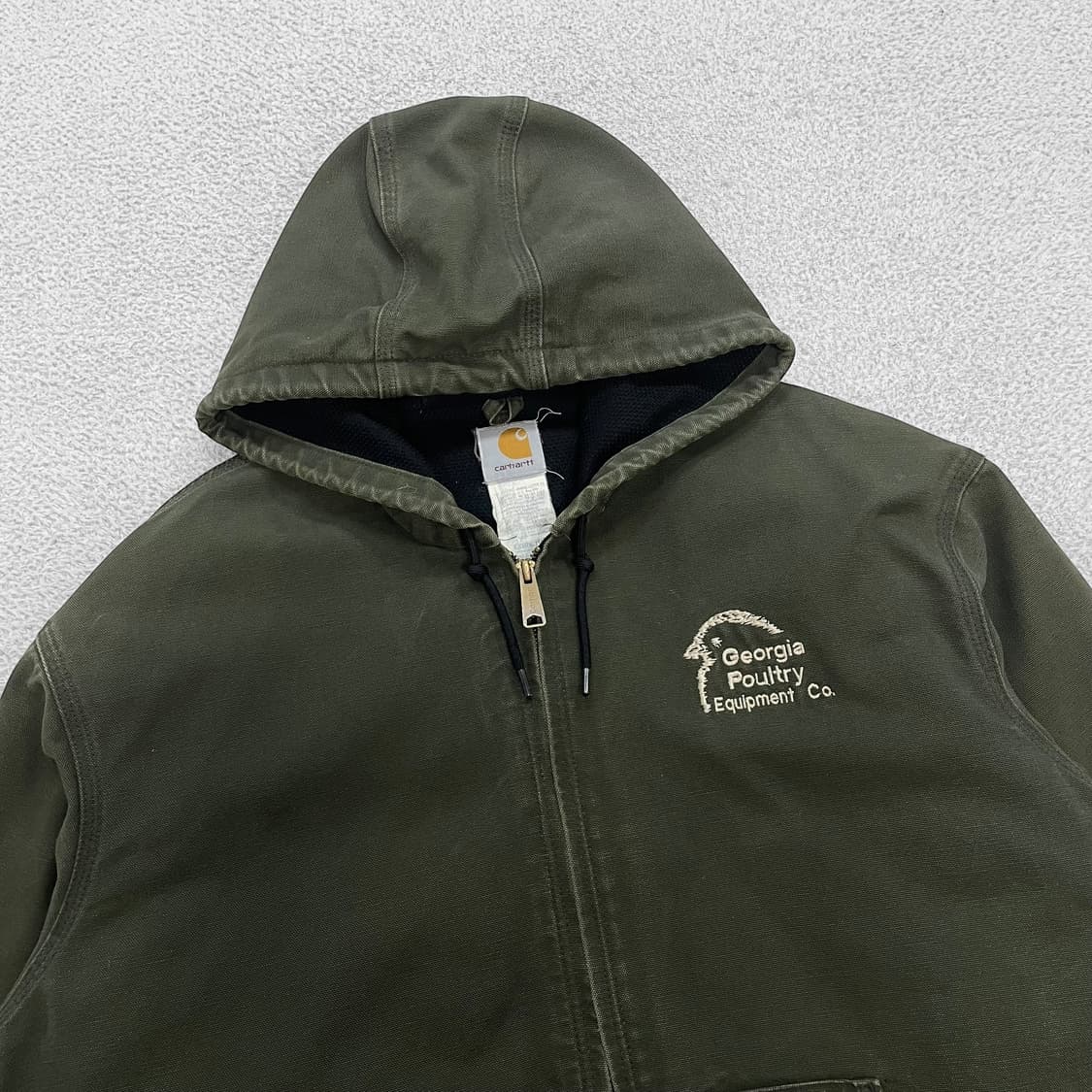 칼하트 Carhartt USA 액티브 후드 자켓 모스그린 상품이미지2