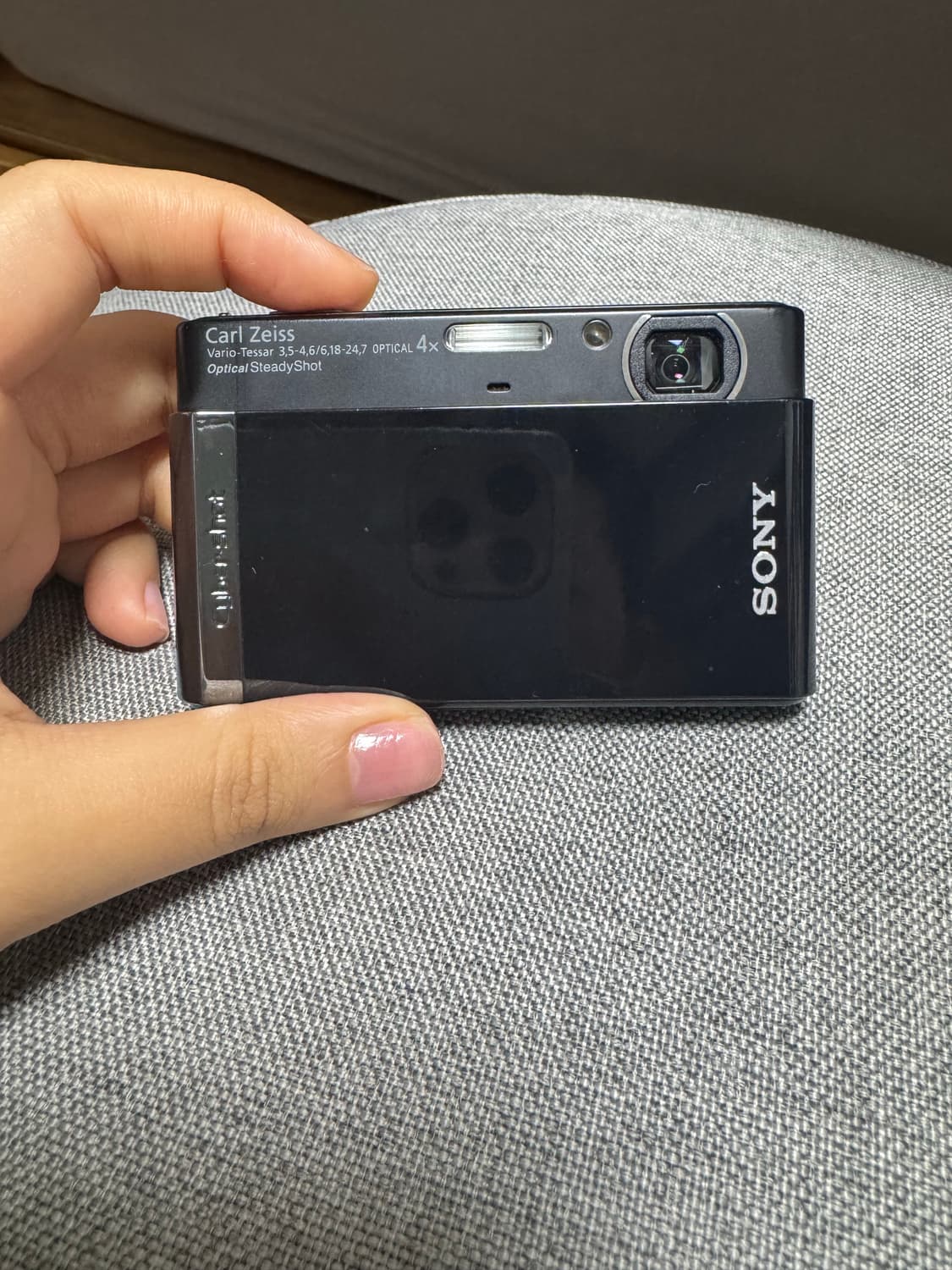 소니 사이버샷 DSC-T90 디지털 카메라 블랙 상품이미지2