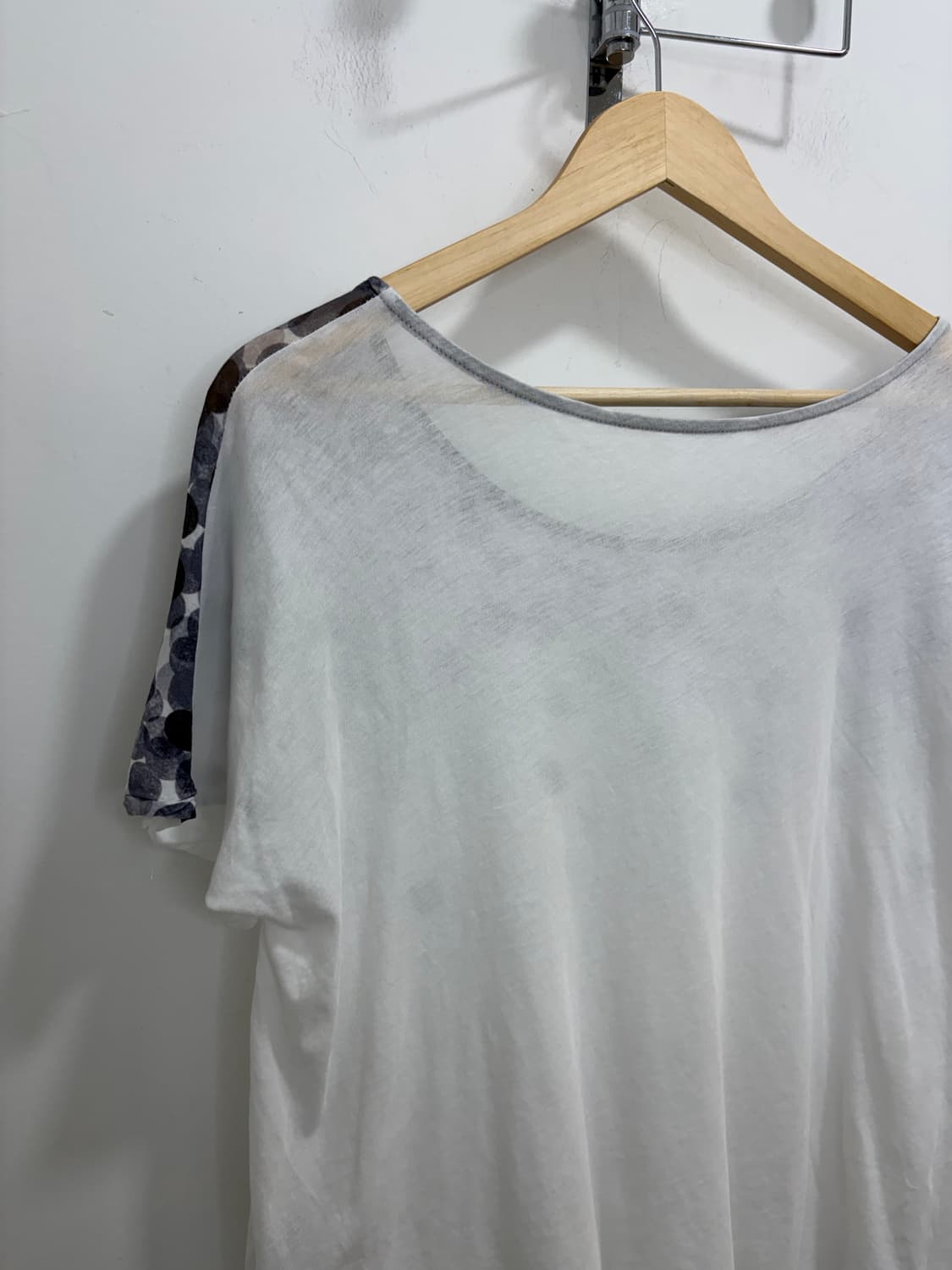 요지 야마모토 Y’s 도트 땡땡이 반팔티셔츠 상품이미지9