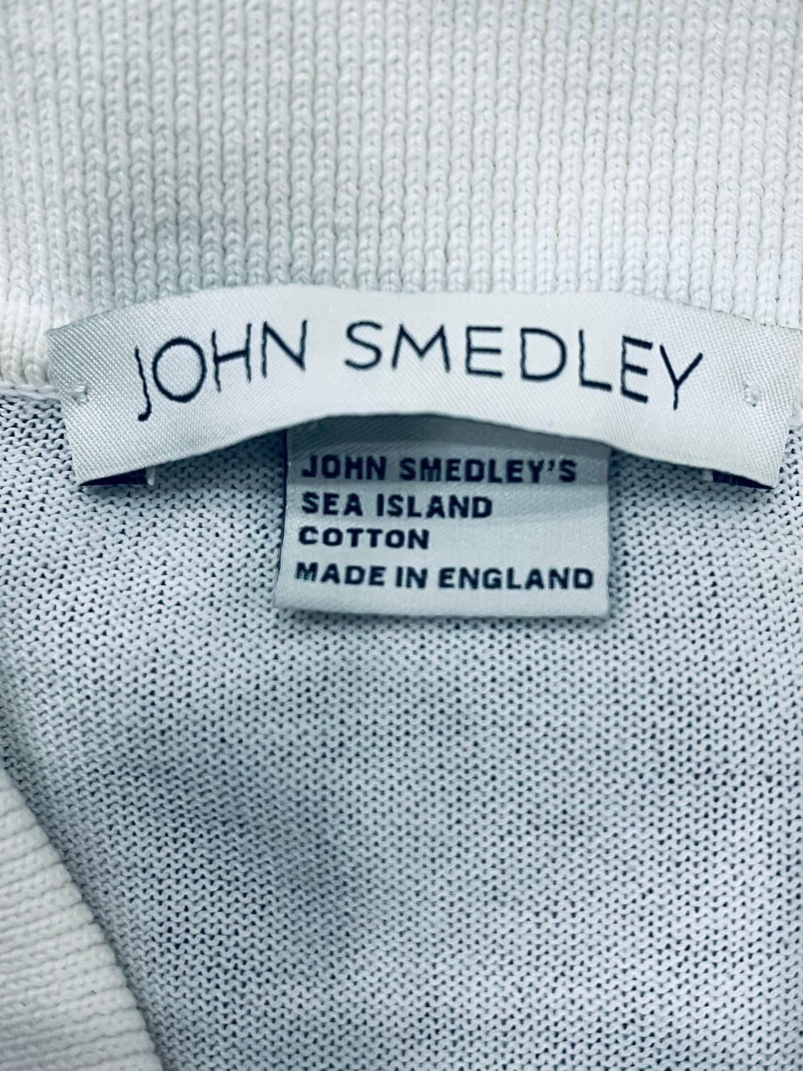 JOHN SMEDLEY COTTON POLO KNIT 상품이미지5