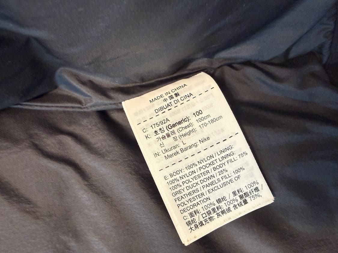 나이키 테크팩 다운 패딩 L 정품 상품이미지9