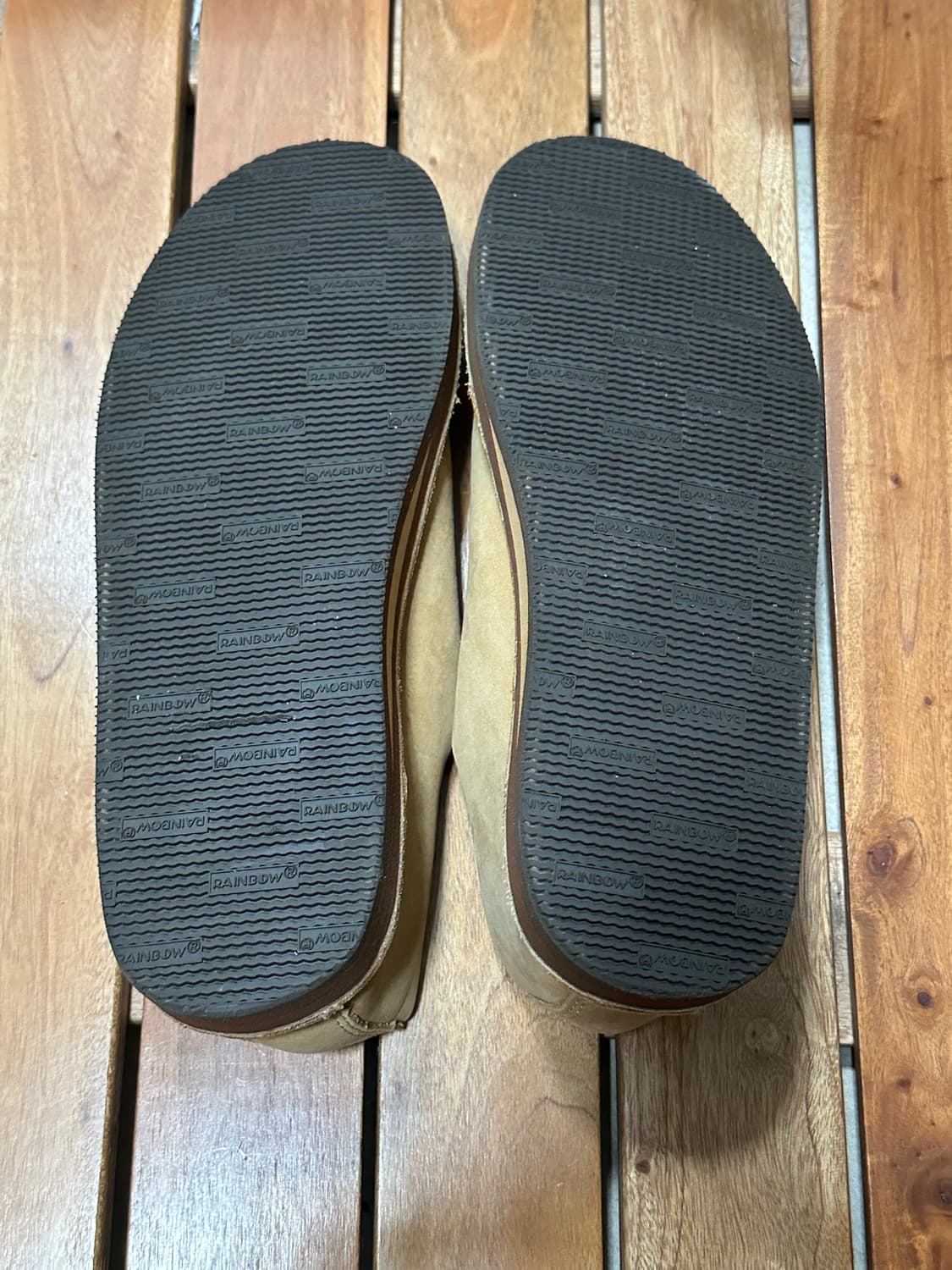 [새 상품/택x] 레인보우 샌들 모카슈 시에라브라운 'US 9' 상품이미지5