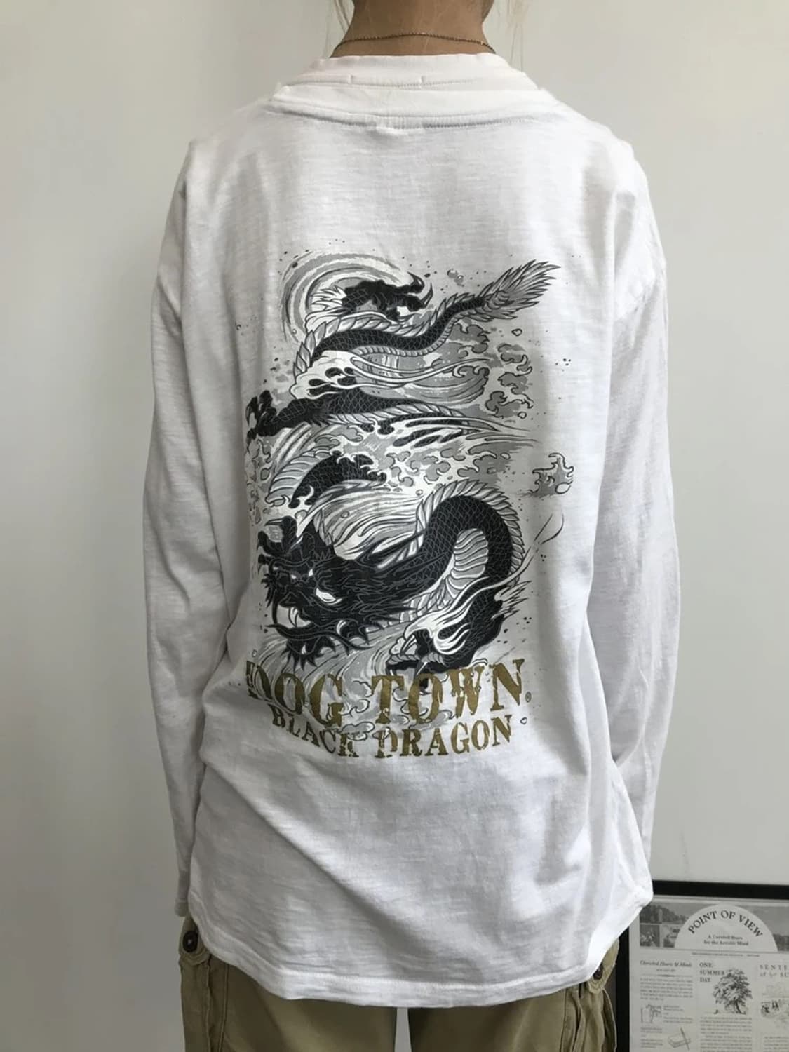 Dogtown Black Dragon Graphic Long Sleeve 상품이미지4