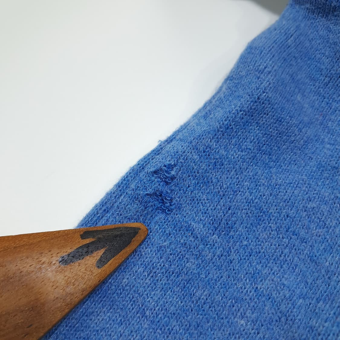 CL580 L 폴로 00s 코튼 옐로우포니 스카이블루 니트 스웨터 상품이미지6