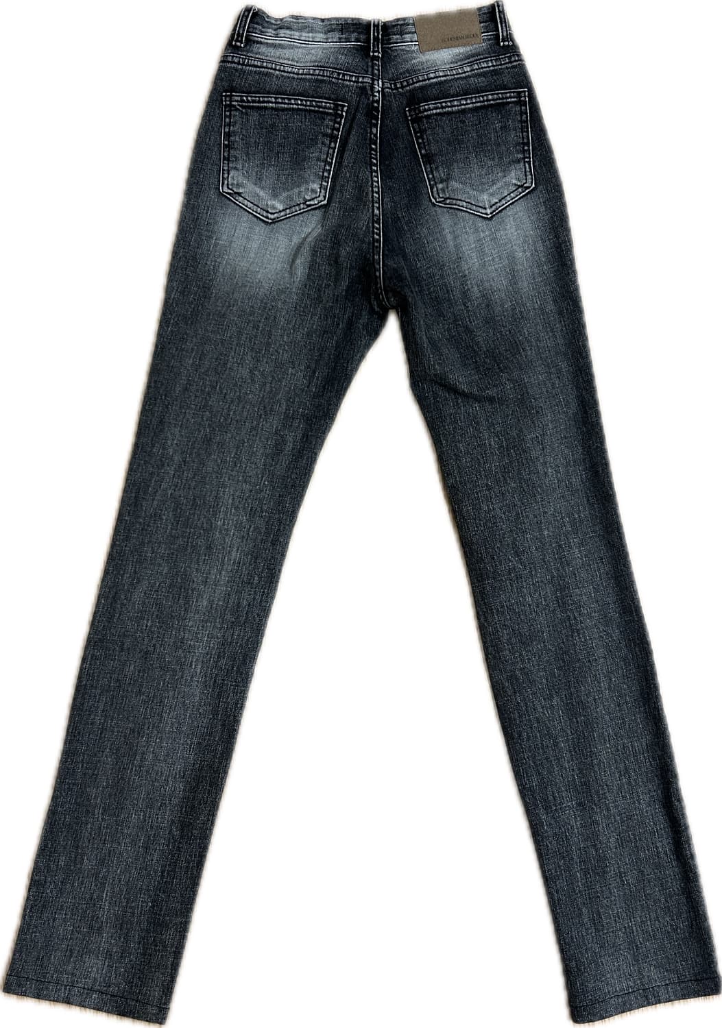 보헤미안서울 하이웨스트 스트레이트 팬츠, 그레이 상품이미지6