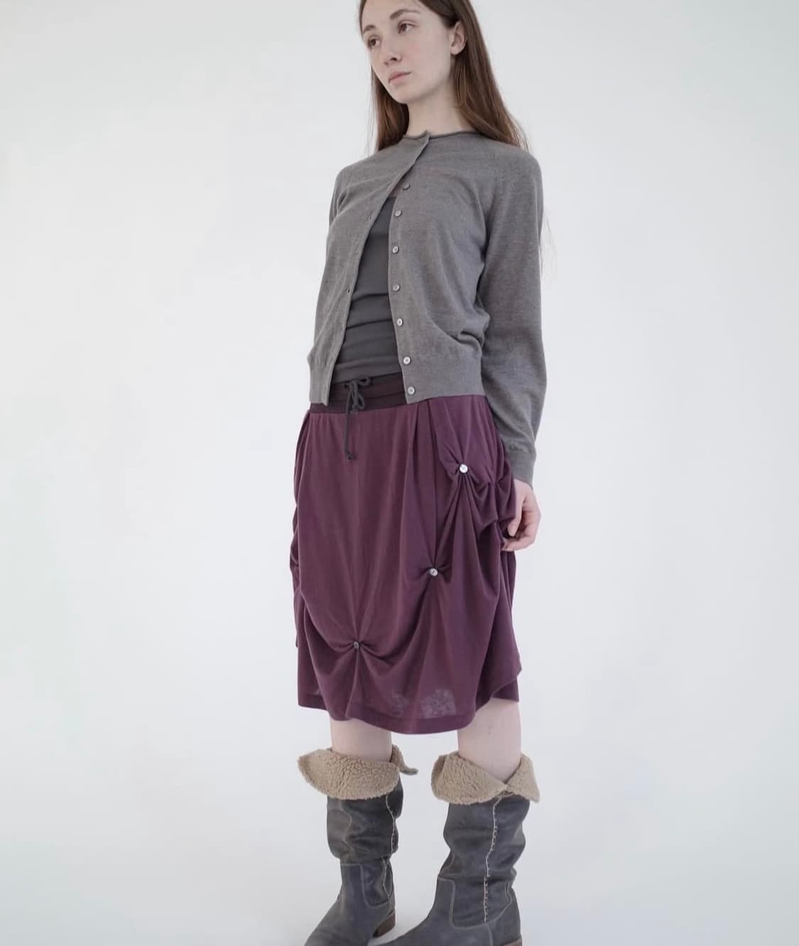 산코파 퓨엘라 스커트 (퍼플) 상품이미지1