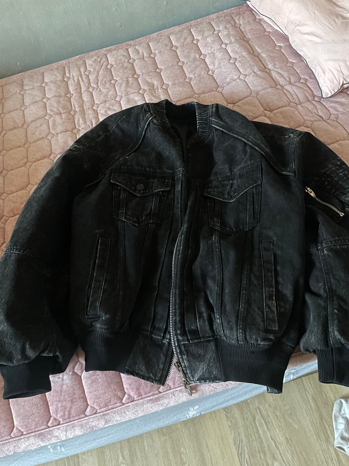 (46사이즈)준지 흑청 마원 판매해요 상품이미지1