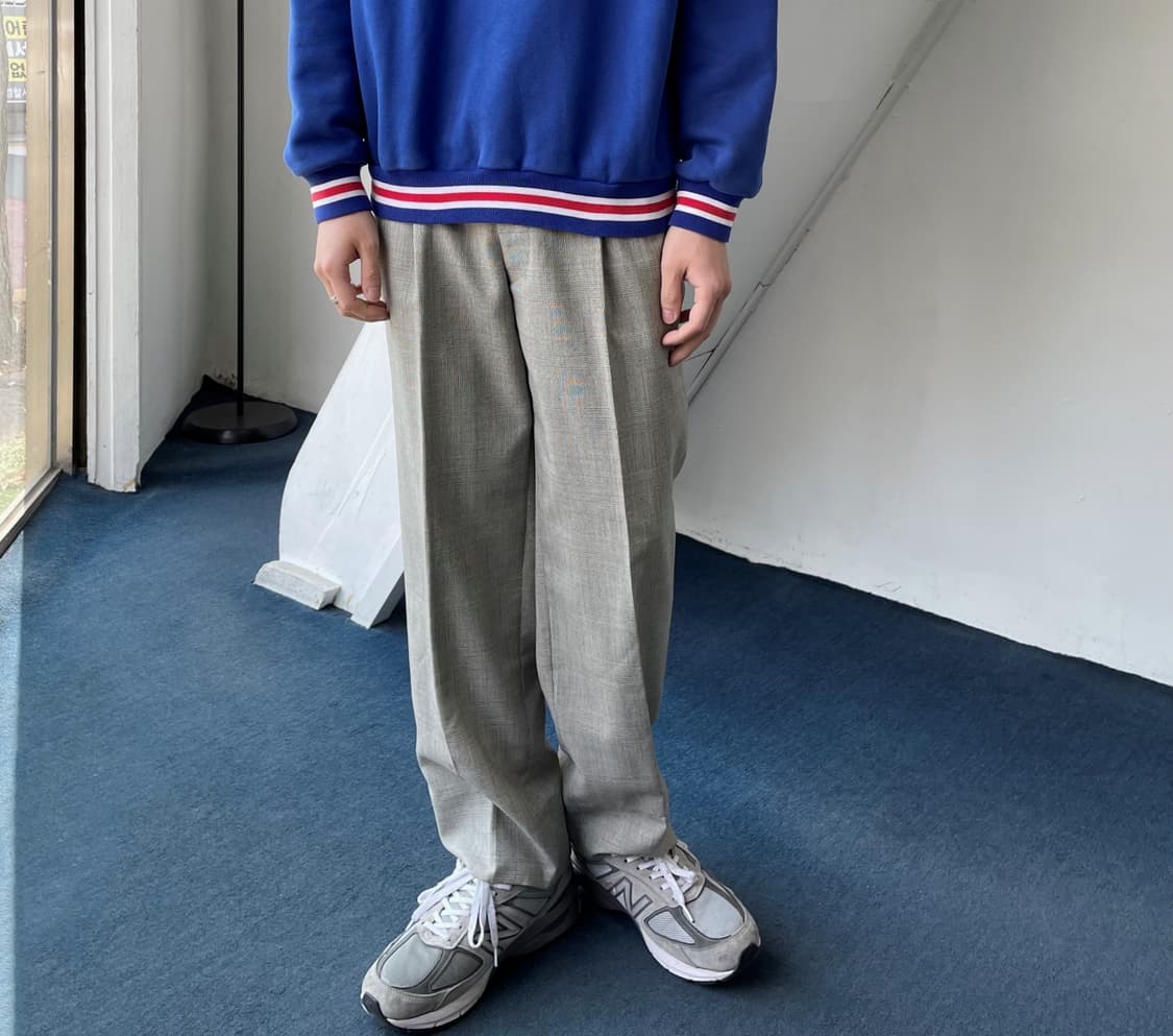 Summer wool blended 2 pleats w 상품이미지6