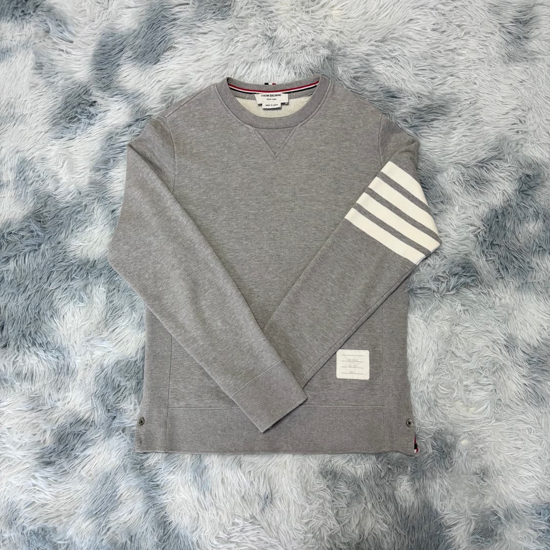 [2 Size] 톰브라운 4선 맨투맨 상품이미지1