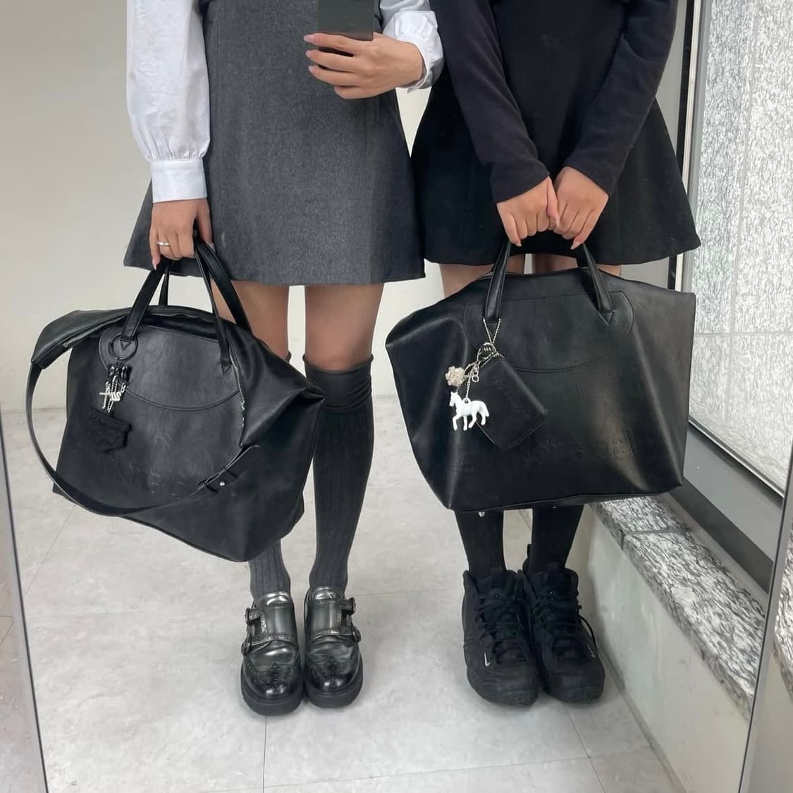 wsc 아카이브 3 way 라지 백 블랙 상품이미지2