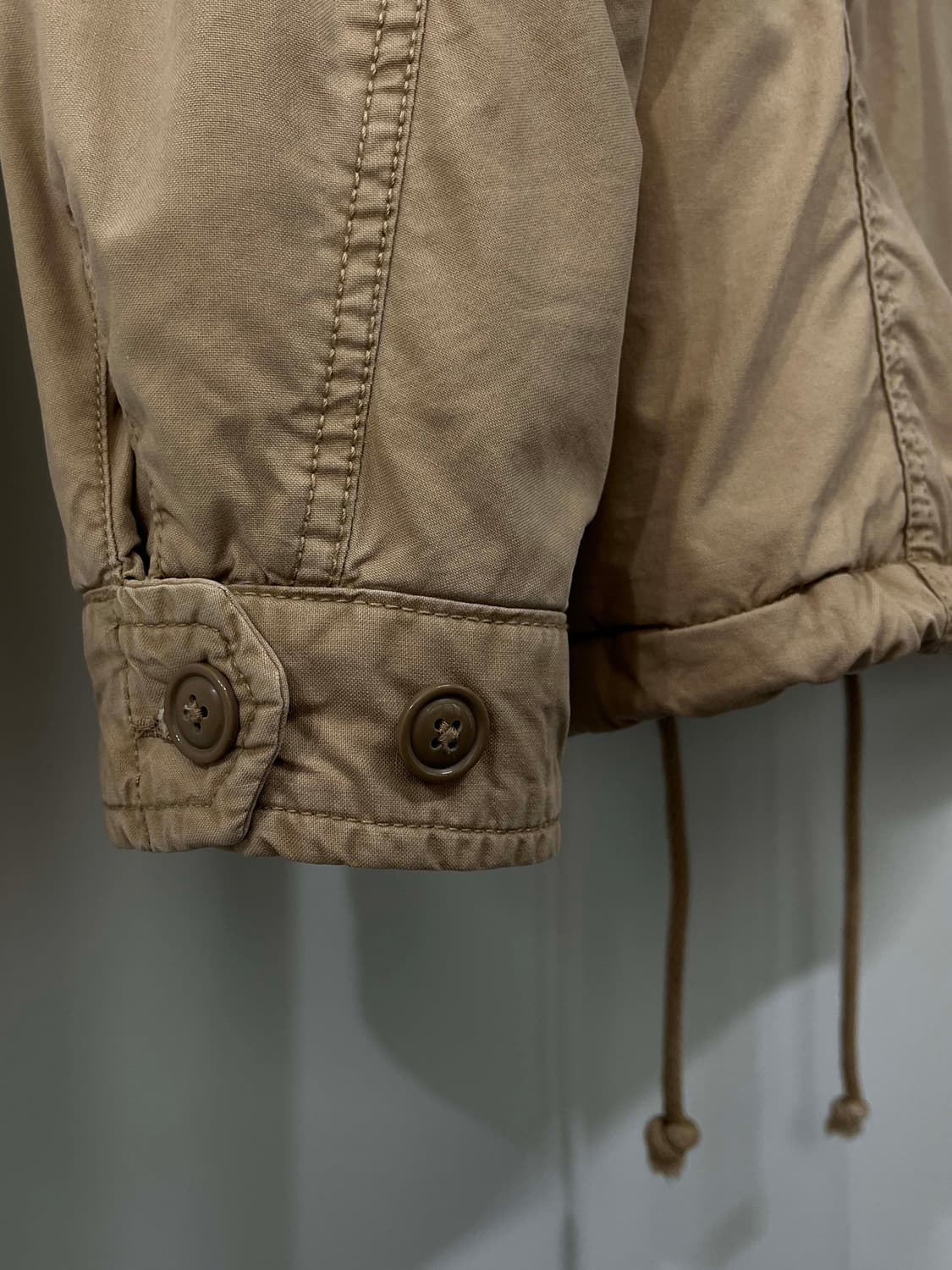 폴로 랄프로렌 탄베이지 M65 워시드 패디드 필드자켓 상품이미지8