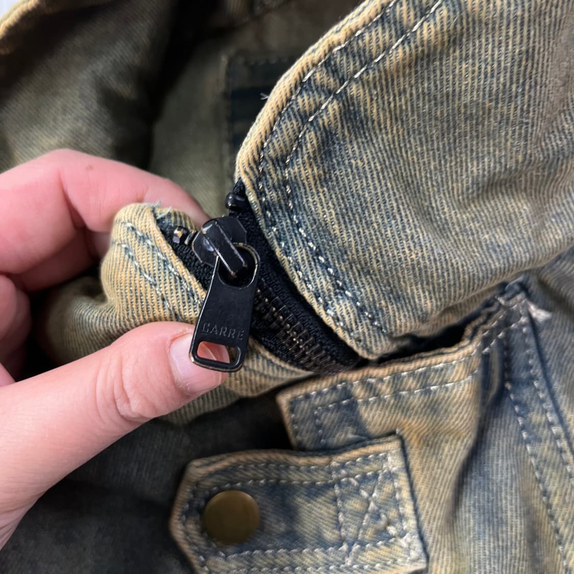 105 아메리칸 빈티지 워싱 데님 자켓 상품이미지3