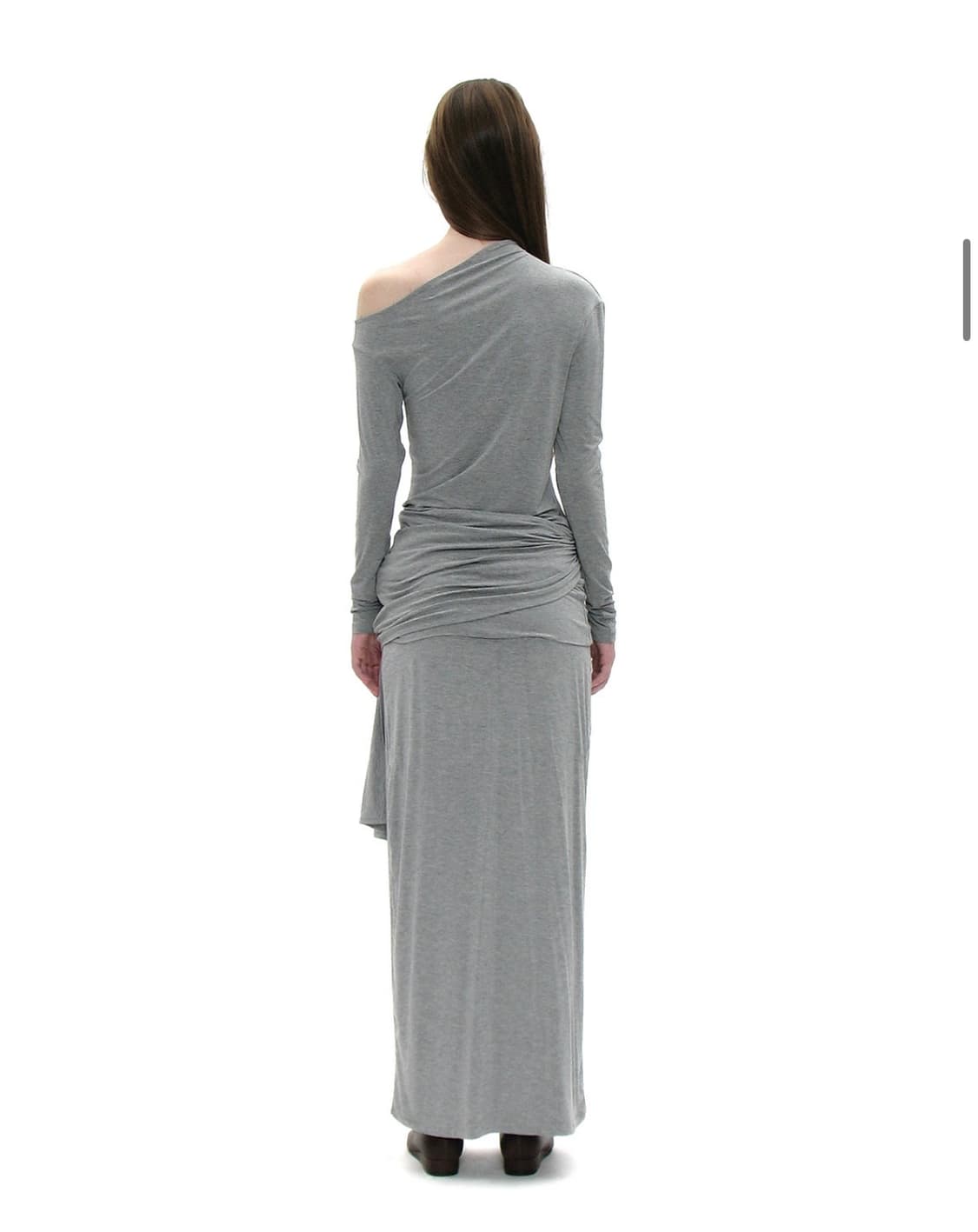  파르티멘토 우먼 UNBALANCED BOWTIE WRAP JERSE 상품이미지2