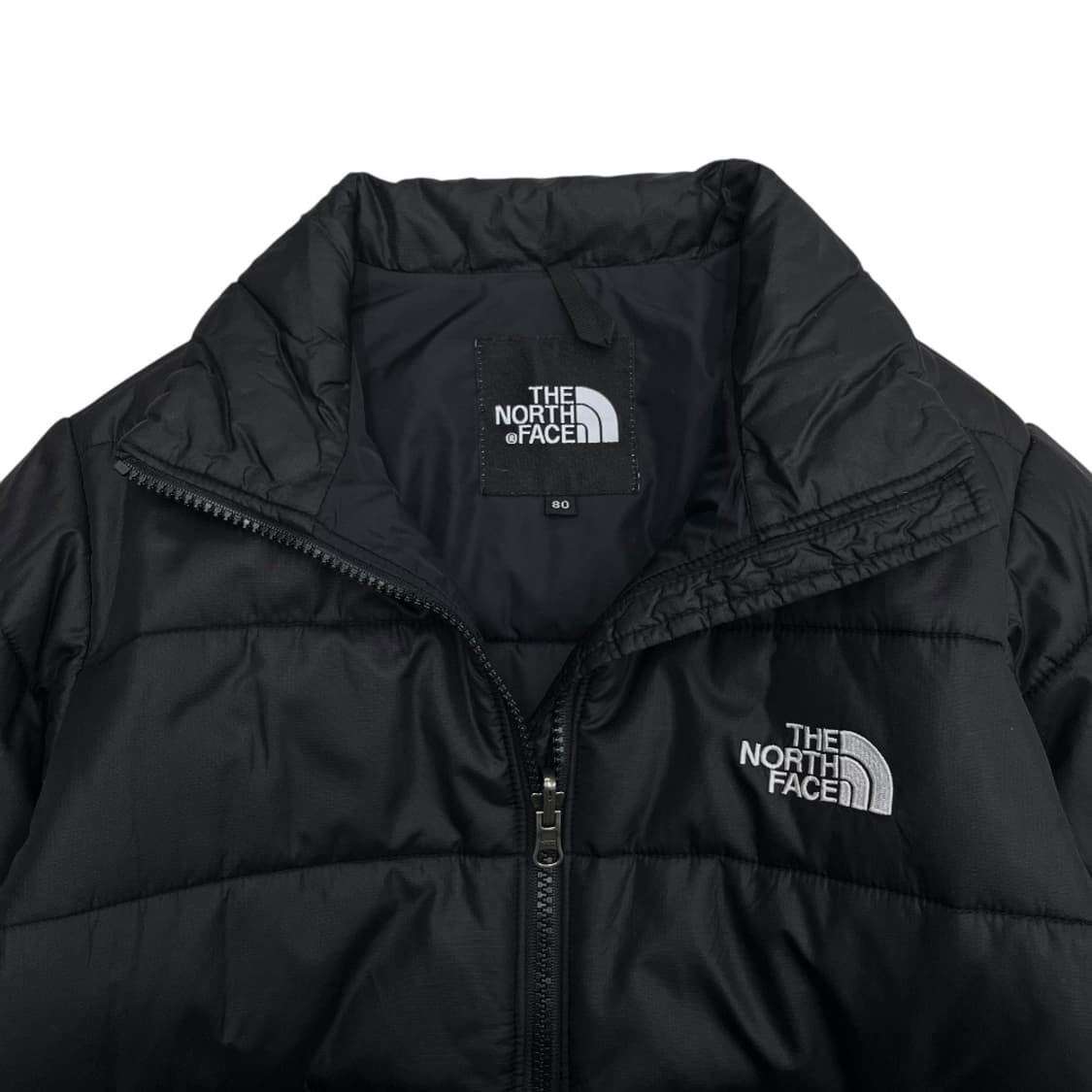 노스페이스 경량 블랙 패딩 80 상품이미지4