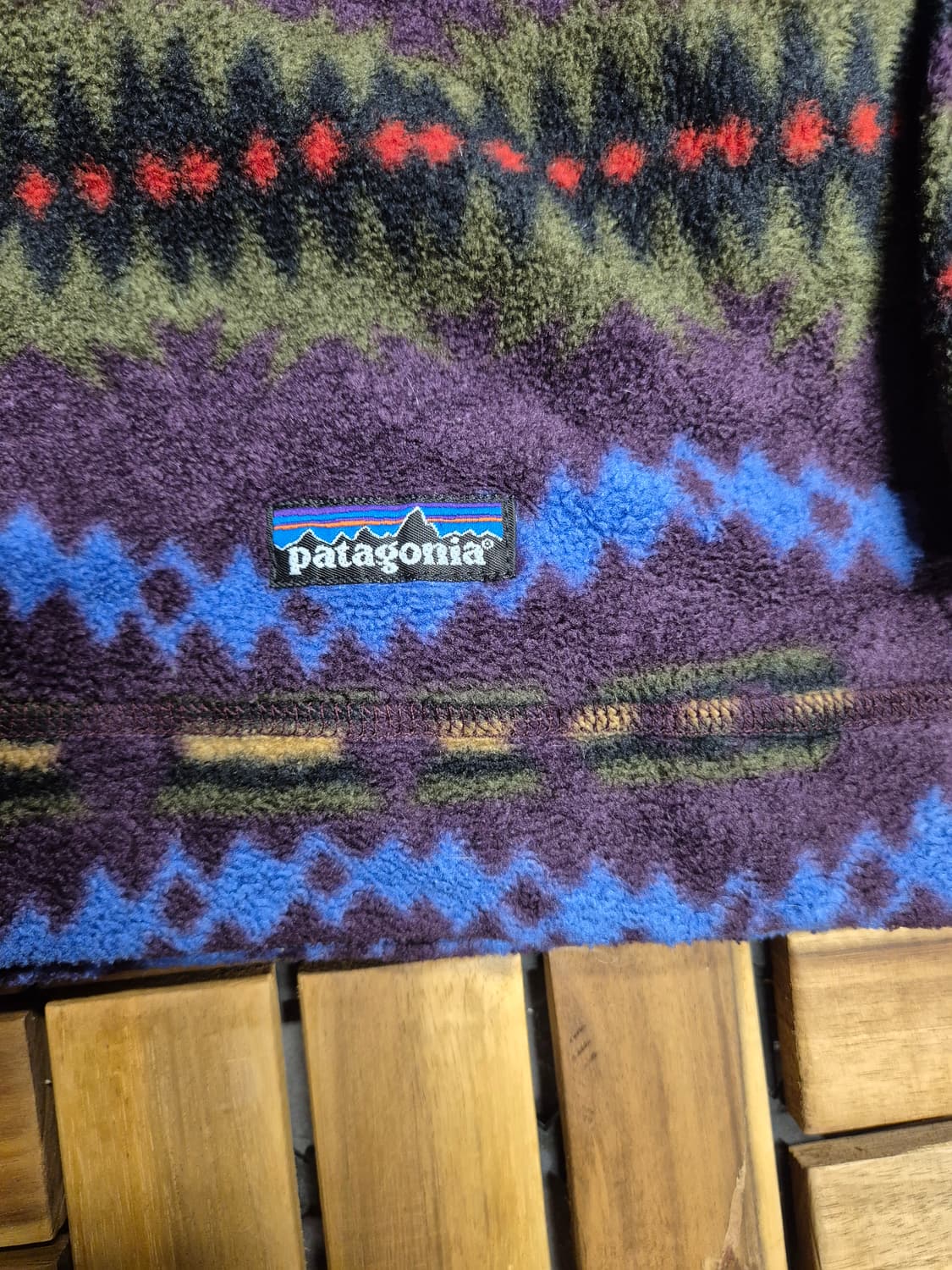 Patagonia 파타고니아 아즈텍 신칠라 스웨터 반집업 상품이미지3