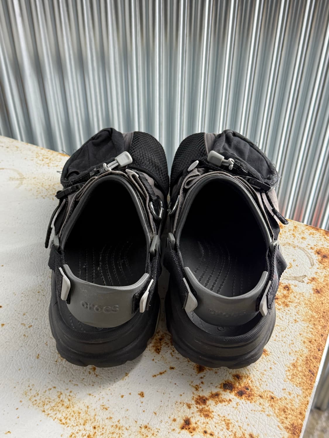 크록스 x 빔즈 클래식 올 터레인 마운틴 파카 클로그 그레이 290 상품이미지4