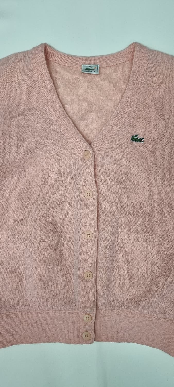 라코스테 딸기우유 모100 가디건 M _ 여성 상품이미지2