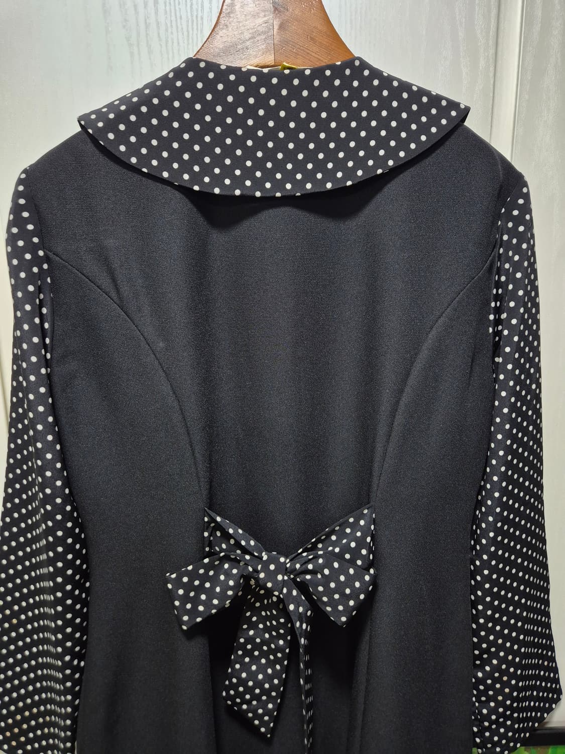 (타임세일)JPN 아나키걸 도트 블랙 원피스 상품이미지8