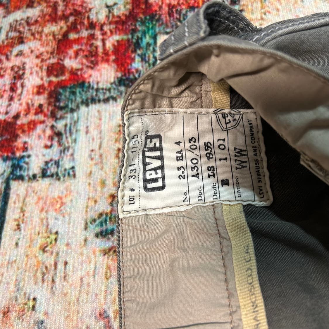 [32X32] 00s 리바이스 신치백 워크팬츠 상품이미지8