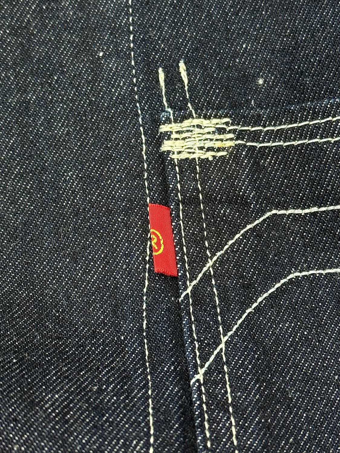 리바이스 레드 엔지니어 블랭크 커버올 데님 자켓 상품이미지10