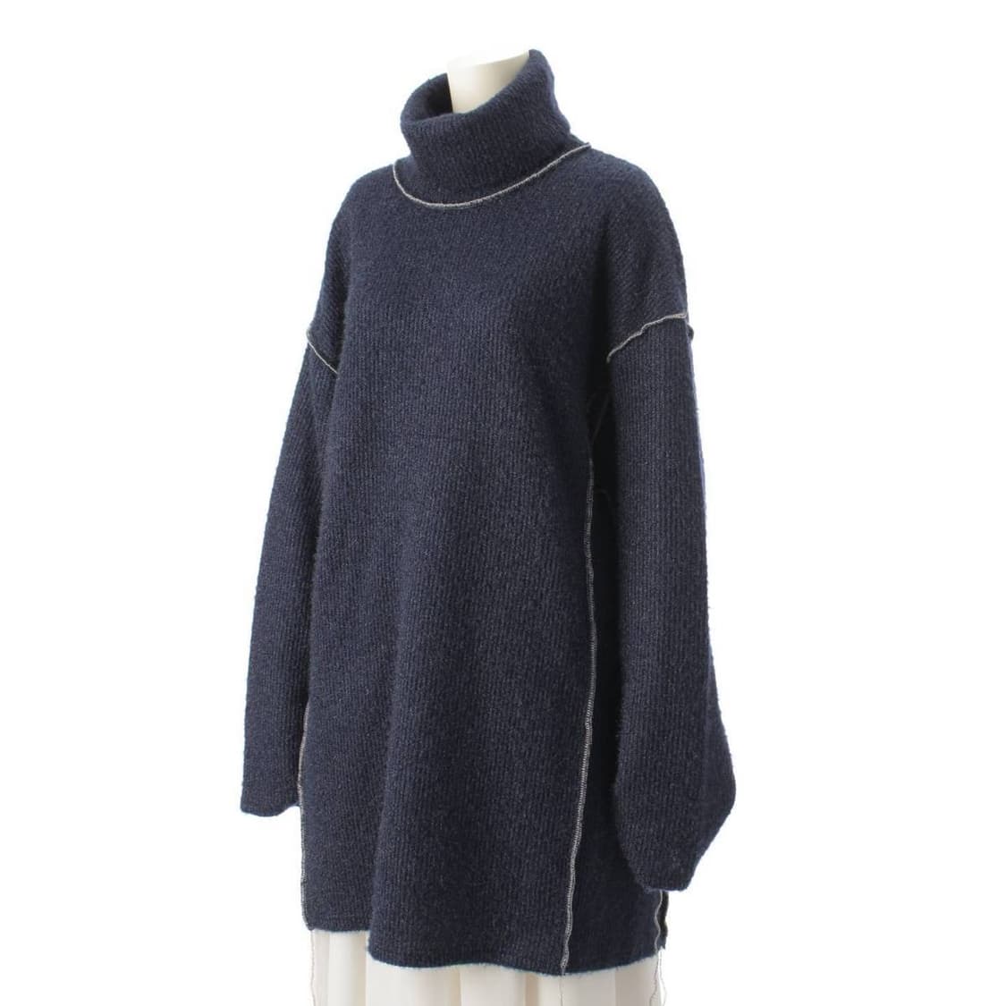 [mm6] 18AW 글리터 터틀넥 니트 드레스  상품이미지7